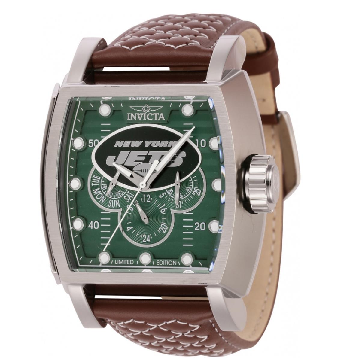 Invicta S1 Rally Nfl York Jets Men`s 48mm Limited Edition Watch 45088