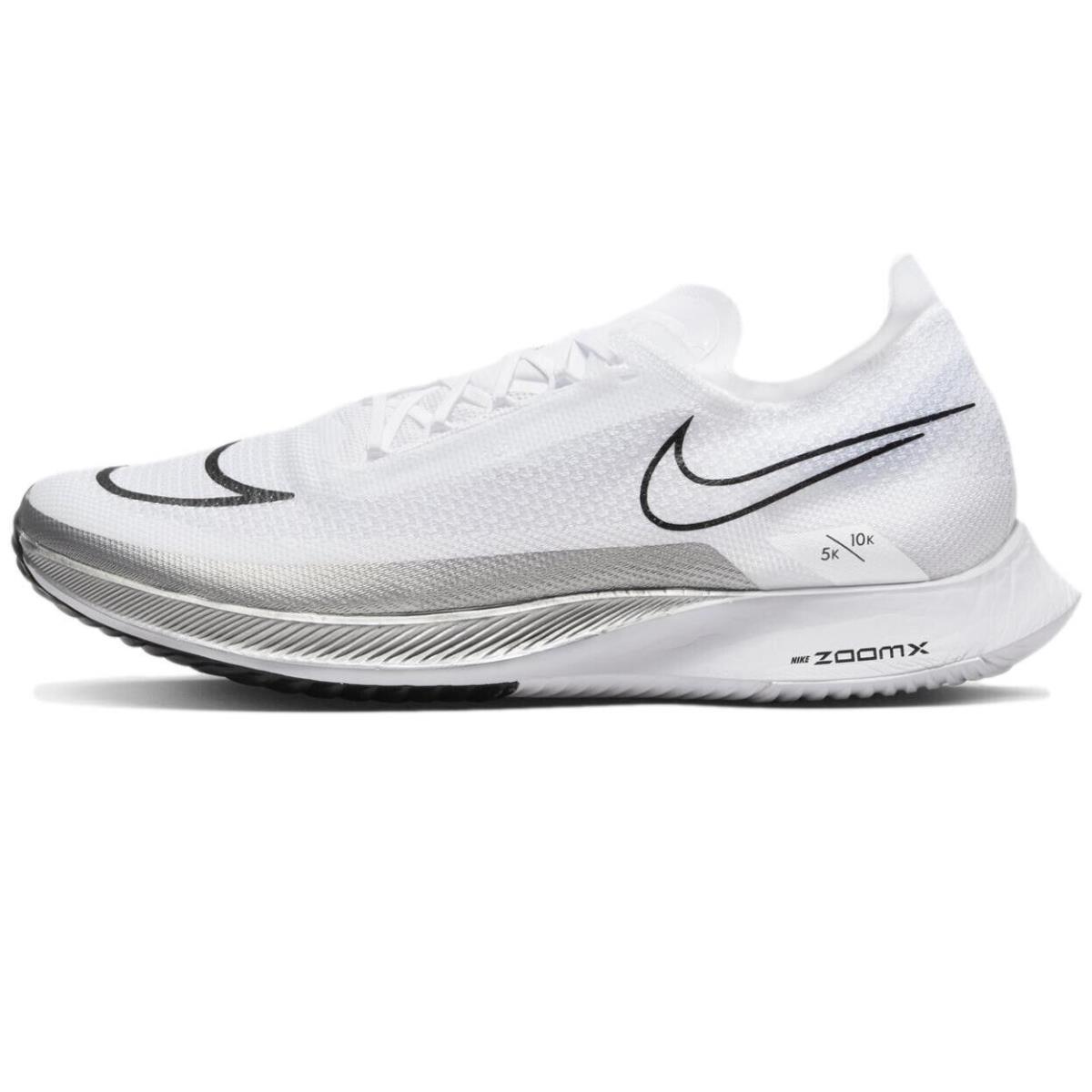 Size 11.5 - Nike Men`s Zoomx Streakfly `white Metallic Silver` Shoes DJ6566-101