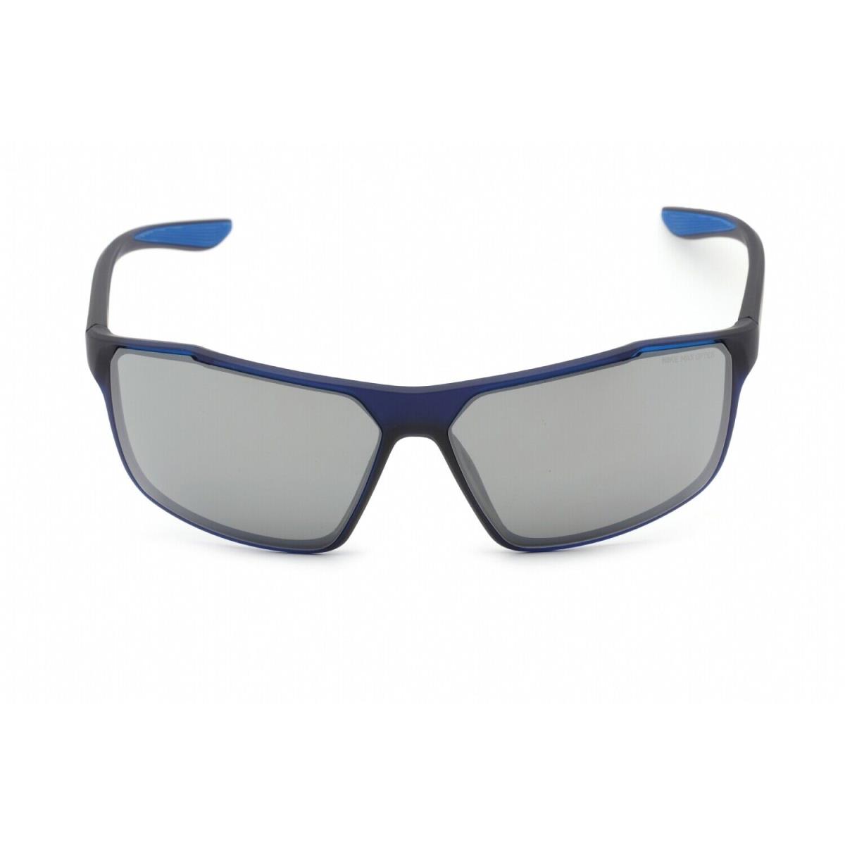 Nike NK-WINDSTORM-CW4674-410-65 Sunglasses Size 65mm 140mm 13mm Blue - Frame: Blue, Lens: Grey