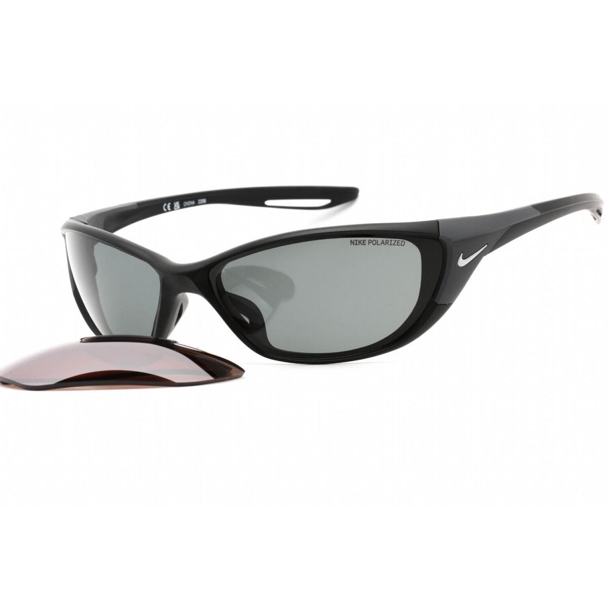 Nike Zone P DZ7359-010 Matte Black Sunglasses - Frame: Matte Black