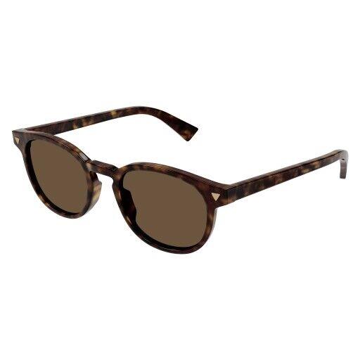 Bottega Veneta BV 1253S Sunglasses 002 Havana