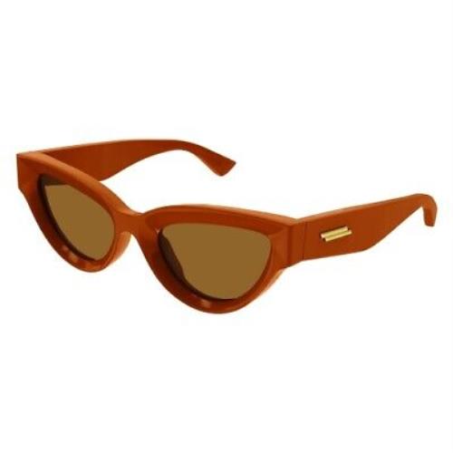 Bottega Veneta BV1249S Sunglasses 004 Orange