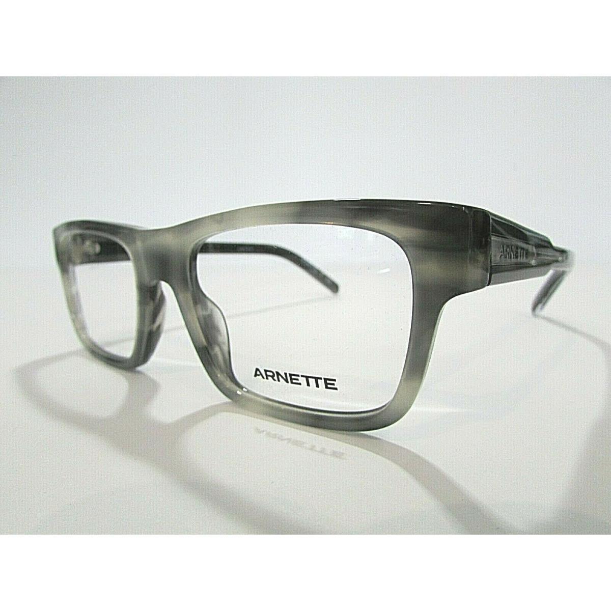 Arnette Kokoro 7190 1199 Shiny Striped Grey Eyeglasses Rx-able Frame