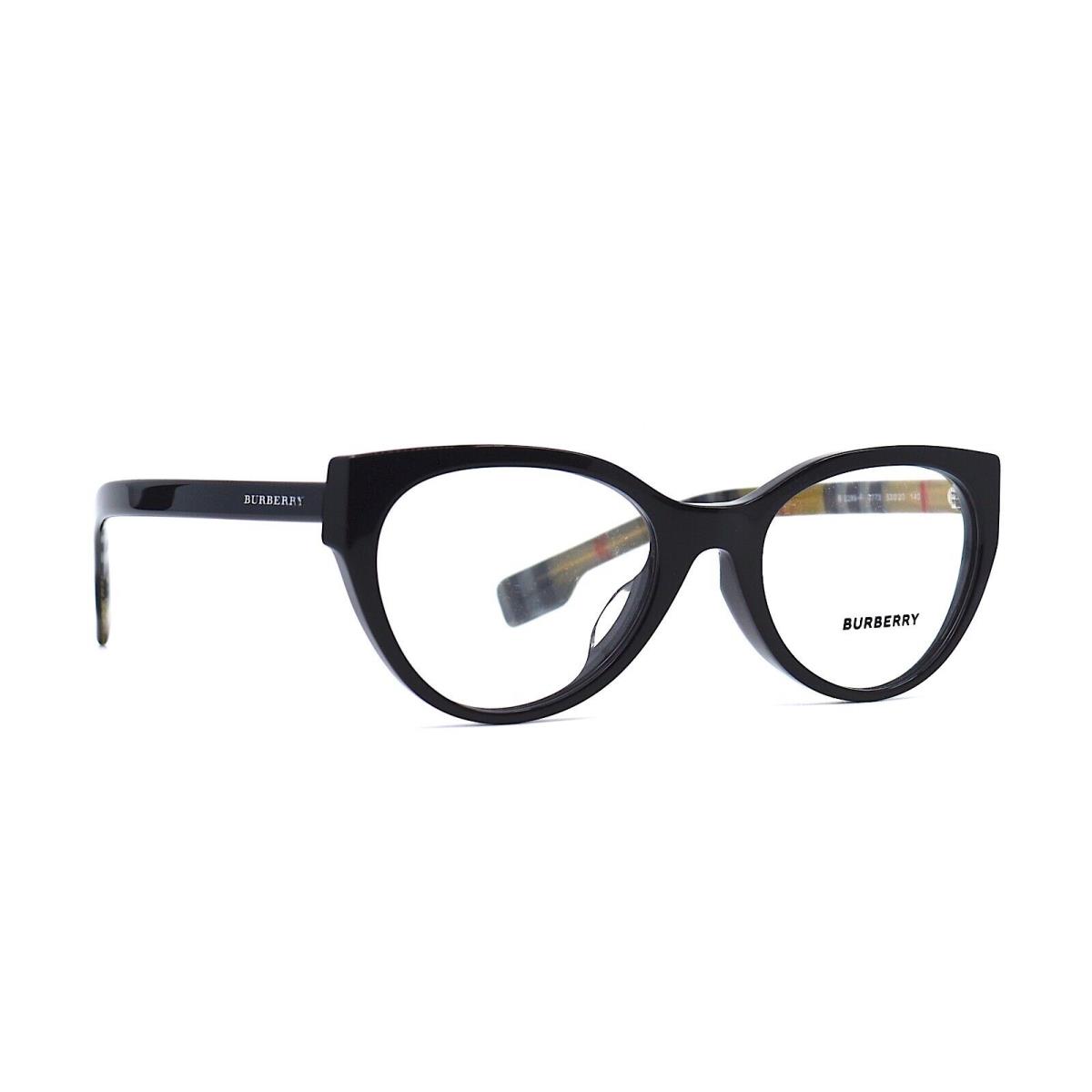 Burberry BE2289F 3773 Black Eyeglasses Frame RX 53-20