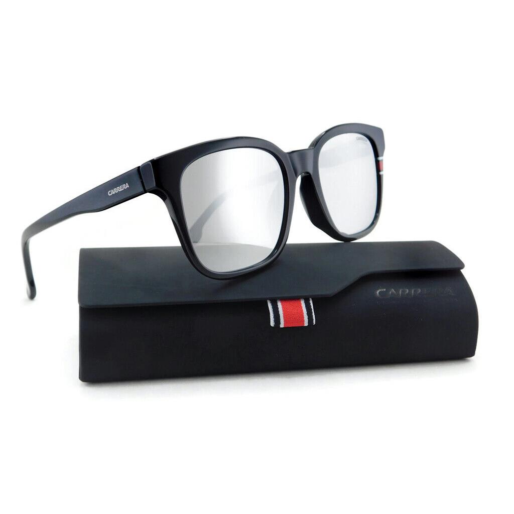 Carrera Sunglasses 185/F/S-0003 00 - Matte Black / T4 Silver Mirror Lens