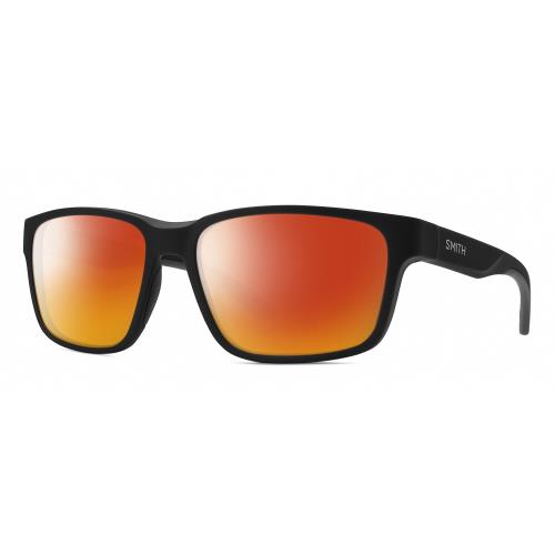 Smith Optics Basecamp Unisex Square Polarized Sunglasses in Black 58mm 4 Options Red Mirror Polar