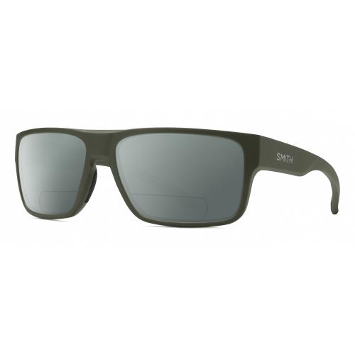 Smith Optics Soundtrack Unisex Polarized Bi-focal Sunglasses in Moss Green 61 mm Grey