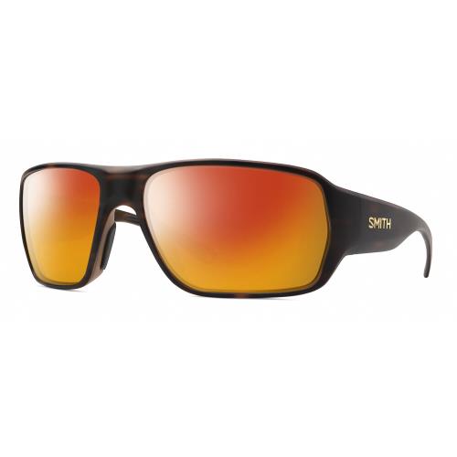 Smith Optic Castaway Unisex Polarized Sunglasses Tortoise Havana Brown Gold 63mm Red Mirror Polar