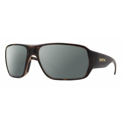 Smith Optic Castaway Unisex Polarized Sunglasses Tortoise Havana Brown Gold 63mm Smoke Grey Polar