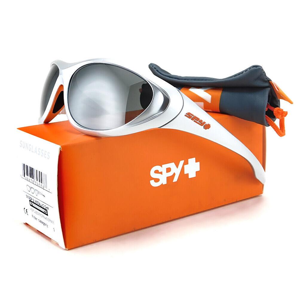 Classic Spy Optics Scoop 2 Sunglasses Chrome / Hd+ Silver Mirror Lens - Frame: , Lens: HD Plus Gray Green with Silver Spectra Mirror