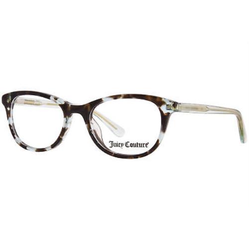 Juicy Couture JU950 086 Eyeglasses Youth Kids Girl`s Havana Full Rim 45mm