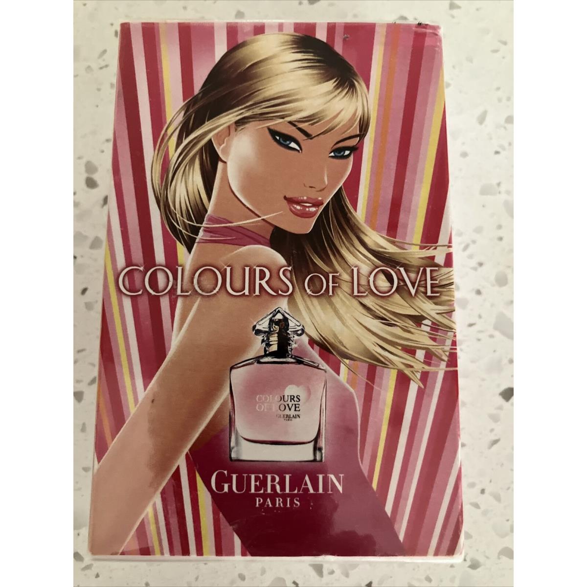 Colours Of Love By Guerlain Perfume Women 1.7 oz Eau De Toilette Spray Rare