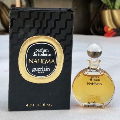 Vintage Nahema Guerlain Parfum Pdt 4ml Mini Perfume