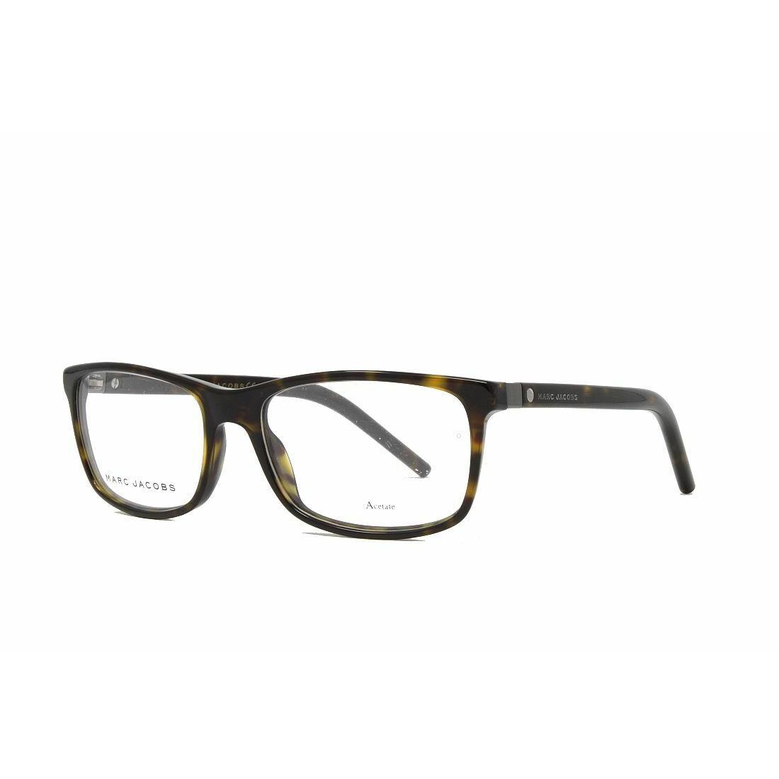 Marc Jacobs Men`s Eyeglasses 74 Color 086 Dark Havana Size 54-17-140