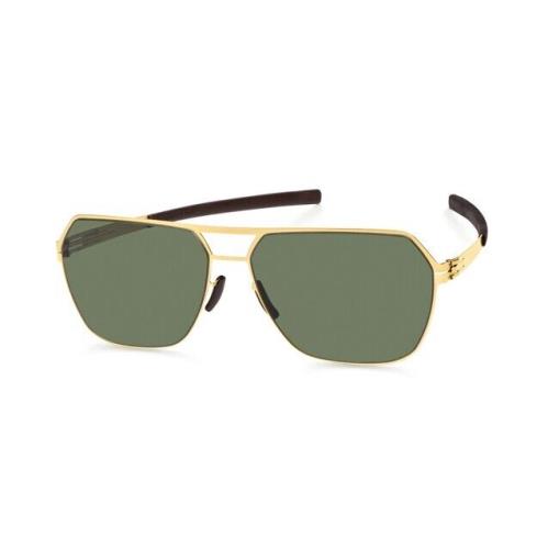 Ic Berlin Sunglasses Boris N Matte Gold For Men Women