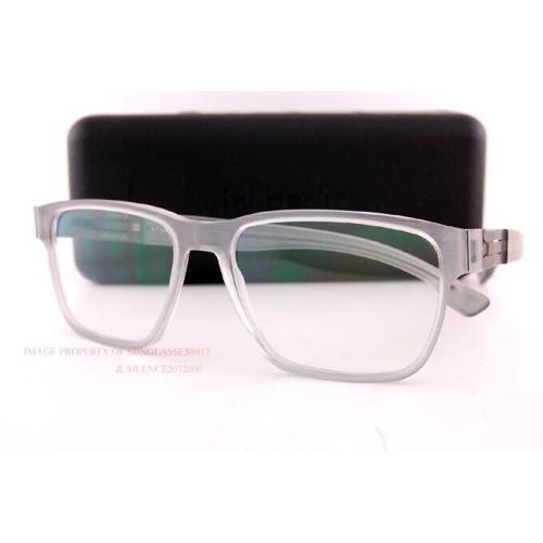 ic Berlin Eyeglass Frames Meta Sky-grey-rough 55mm