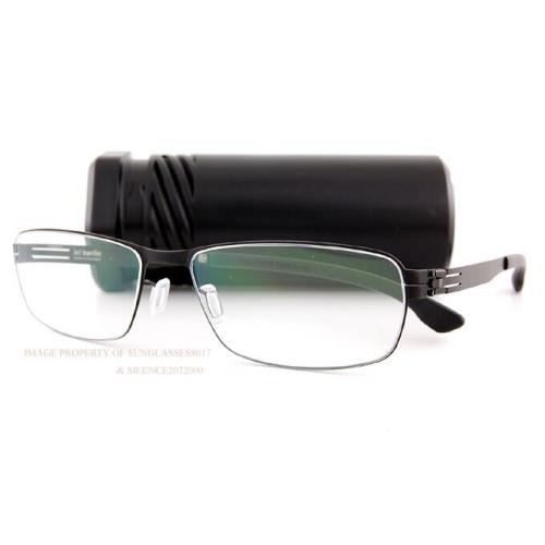 ic Berlin Eyeglass Frames Fadi Z. Black 59mm