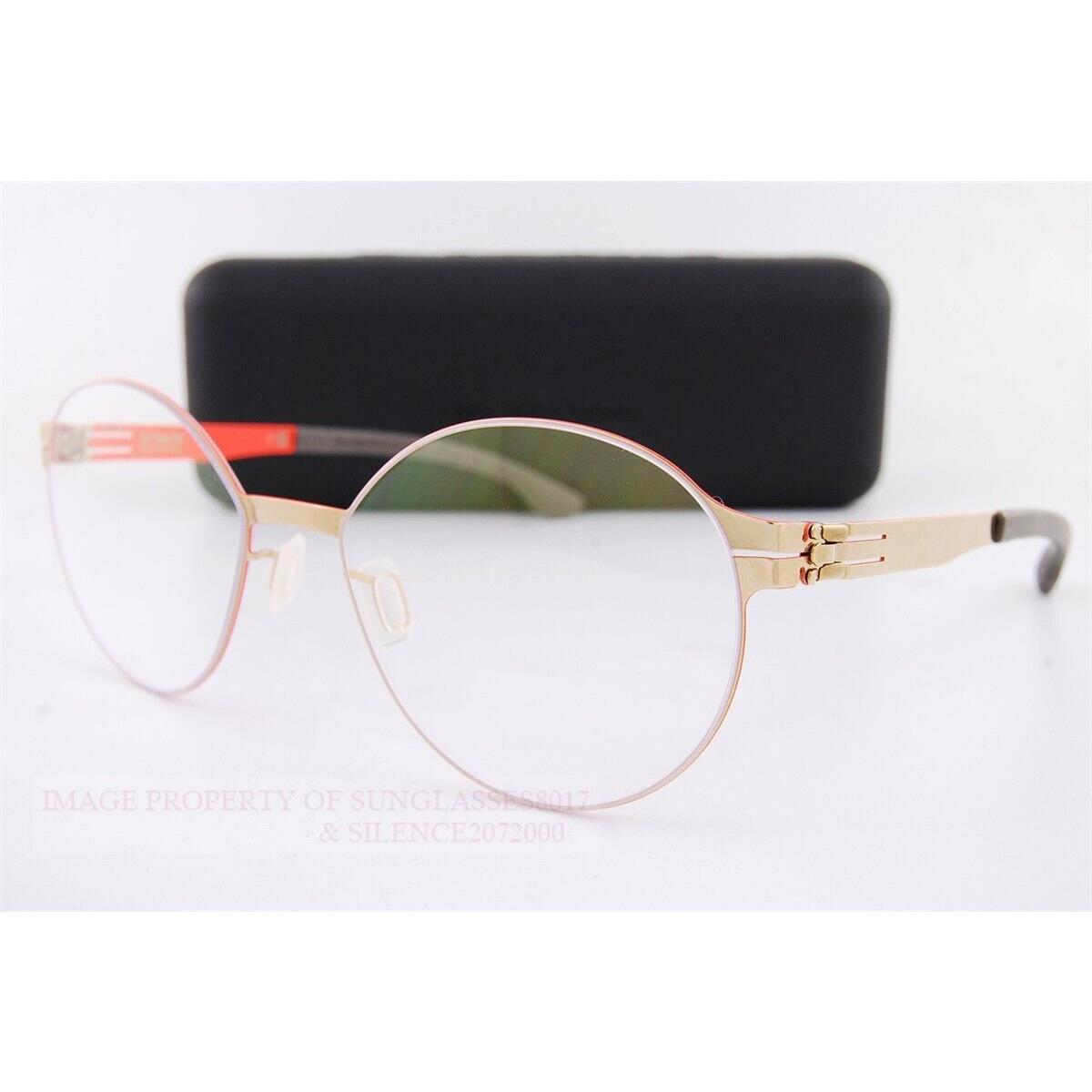 ic Berlin Eyeglass Frames Lisa P. Rose Flame Made in Germany 50mm