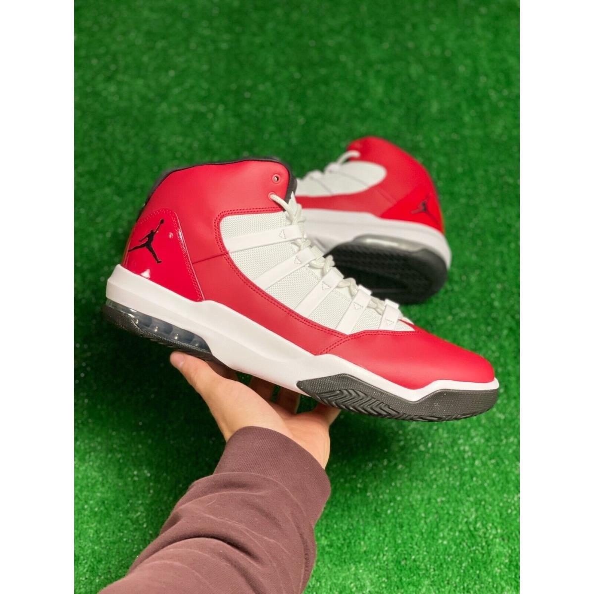 Nike Air Jordan Max Aura Mid Mens Basketball Shoes Red AQ9084-602 Multi Sz - Red