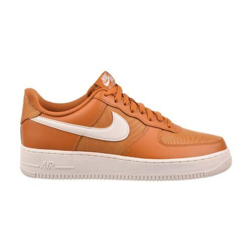Nike Air Force 1 `07 LV8 Nylon Orange Men`s Shoes Monarch-sail FB2048-800
