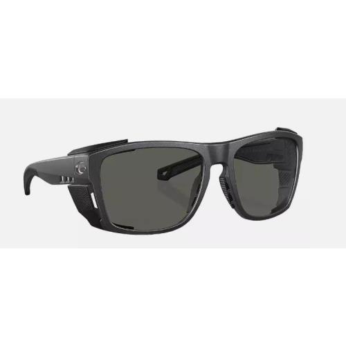 Costa Del Mar King Tide 8 Polarized Sunglasses Black Pearl/gray Glass 580G