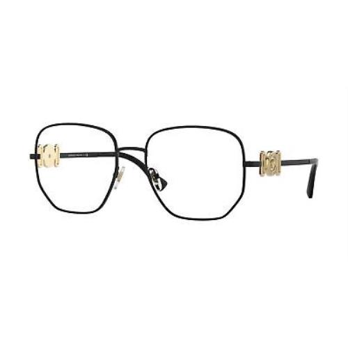 Versace Eyeglasses VE1283 1261 56mm Matte Black / Demo Lens