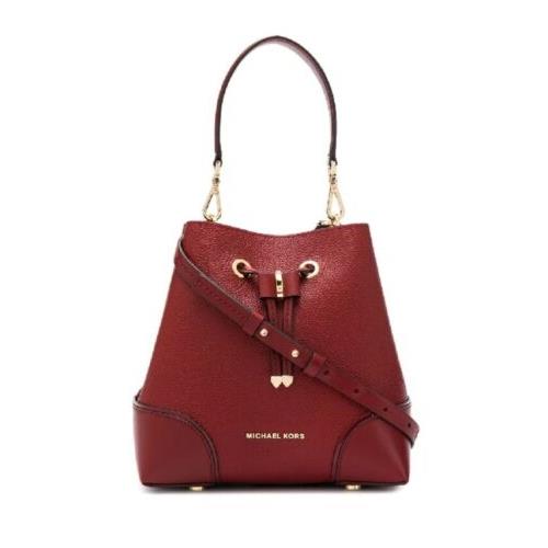 Michael Kors Mercer Gallery Brandy Leather Bucket Bag | DBLTKE Luxury Consignment Boutique