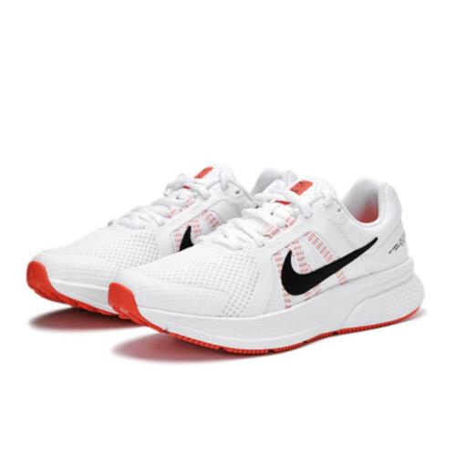 Women Nike Nike Run Swift 2 Running Shoes White/black/ember CU3528-102 Size 11