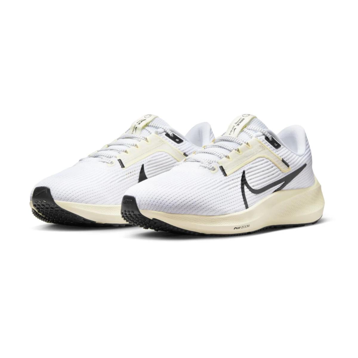 Nike Air Zoom Pegasus 40 Mens Size 8.5 Shoes DV3854 100 Cream - Ivory