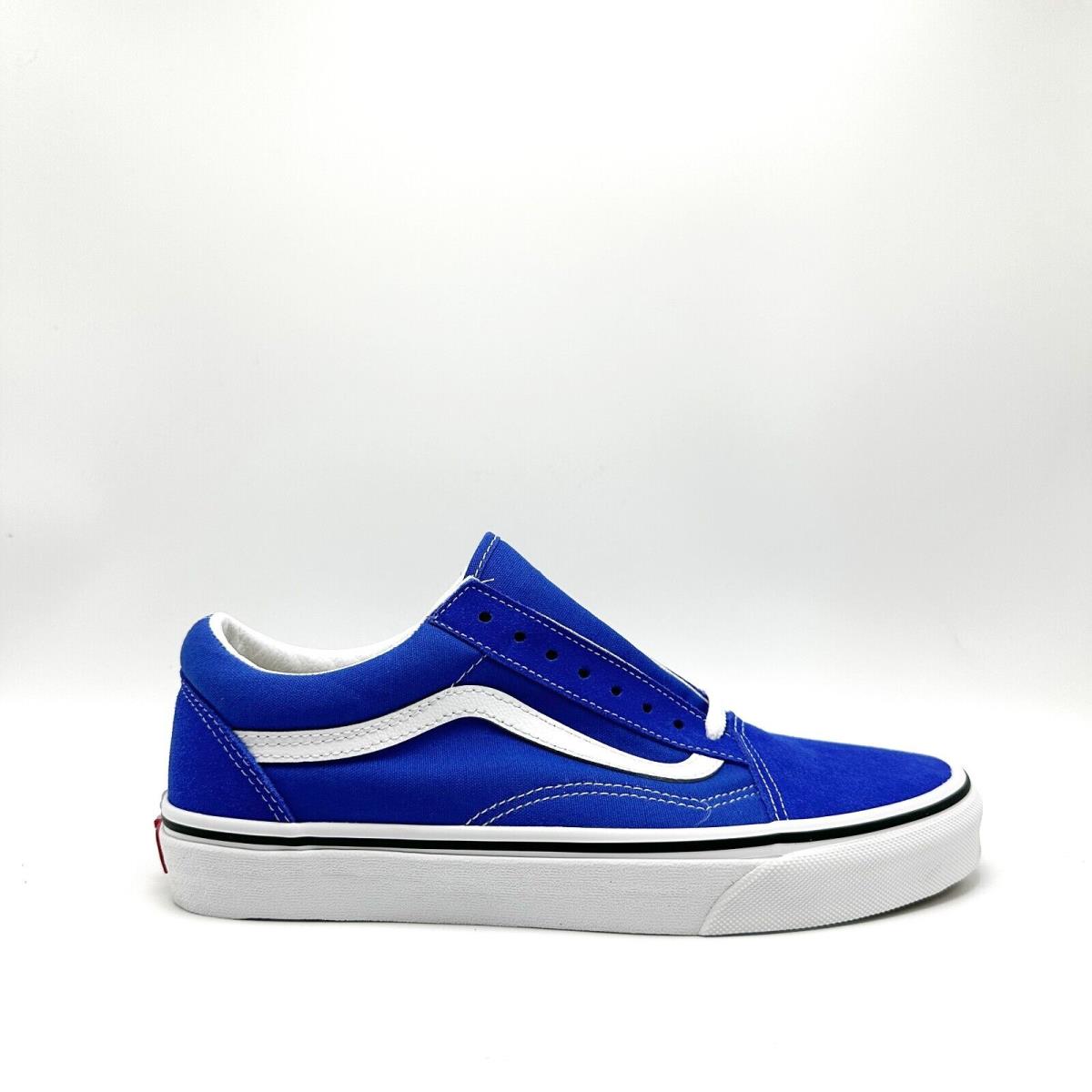 Unisex Vans Old Skool Skate Shoes Dazzling Blue/true White VN0005UF6RE