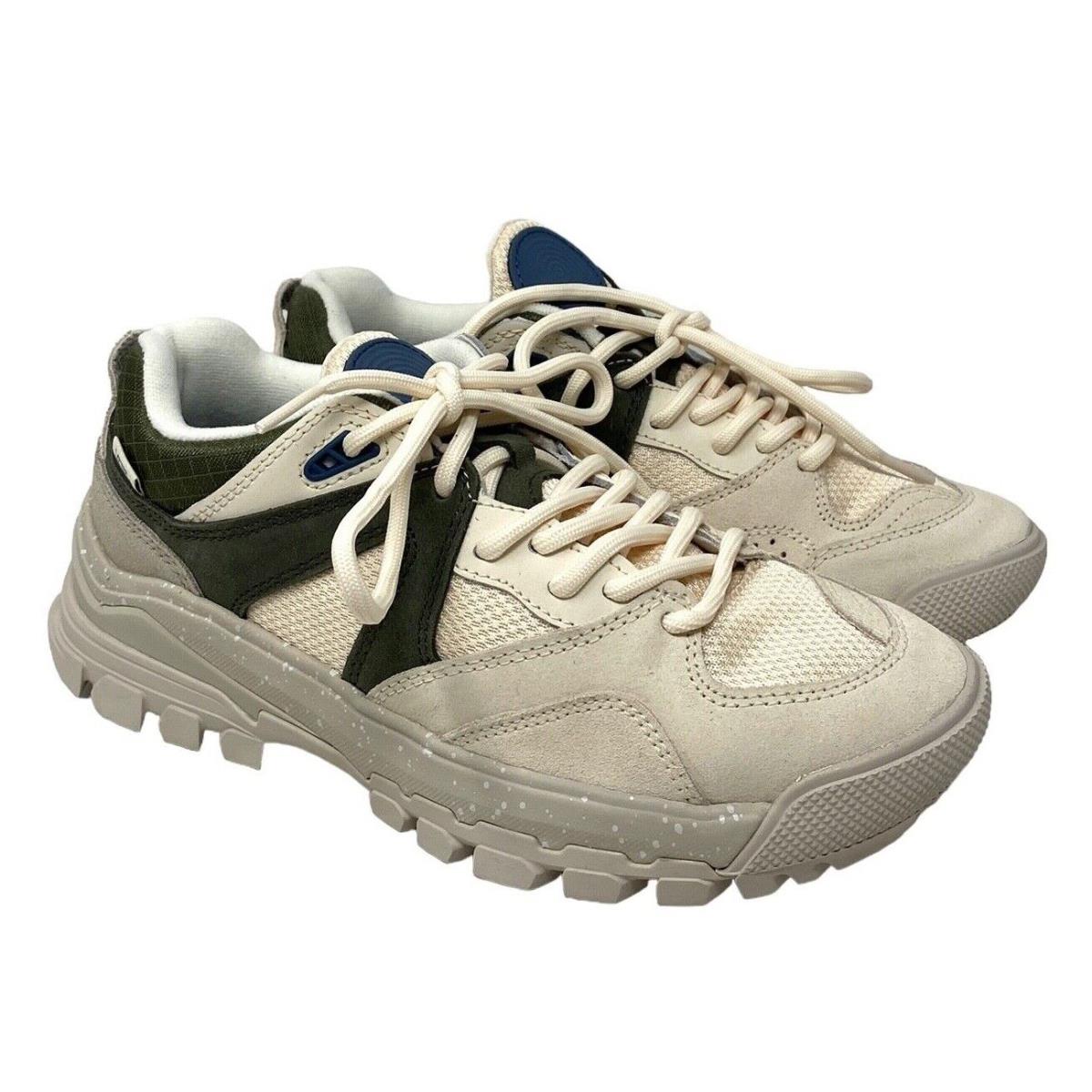 Vans Amzn Trailhead Shoes Nubuck Mesh Cream Women`s Hiking Boots Low VN0A7TO2BLE