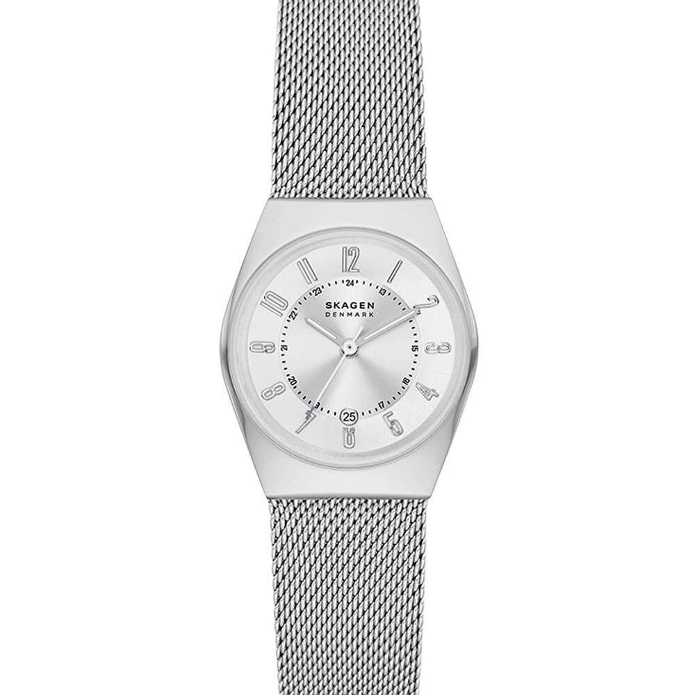 Skagen Grenen Lille Women`s Watch with Stainless Steel Mesh or Leather Band