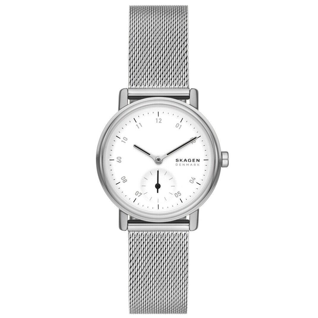 Skagen Women`s Kuppel Lille White Dial Watch - SKW3100