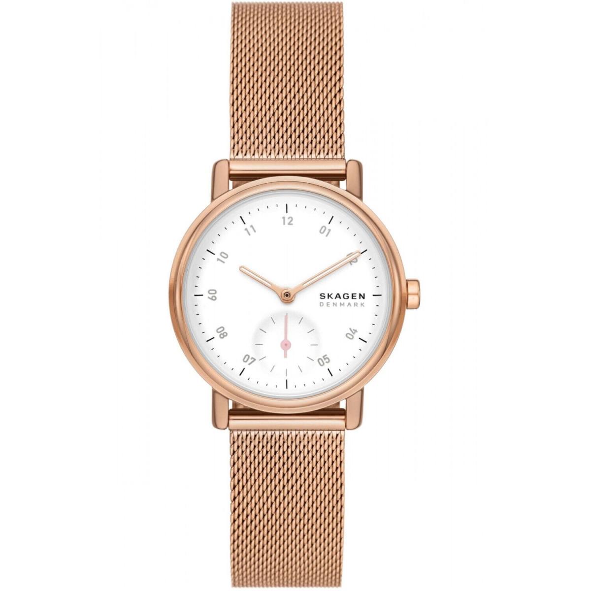 Skagen Women`s Kuppel Lille White Dial Watch - SKW3099