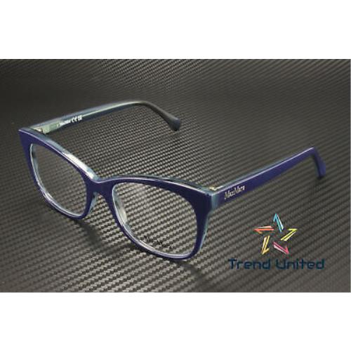 Maxmara MM5094 090 Plastic Shiny Blue 52 mm Women`s Eyeglasses