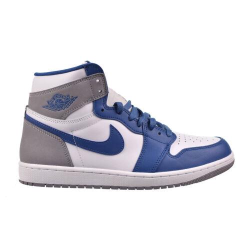 Jordan 1 Retro High OG Men`s Shoes True Blue-white DZ5485-410 - True Blue-White