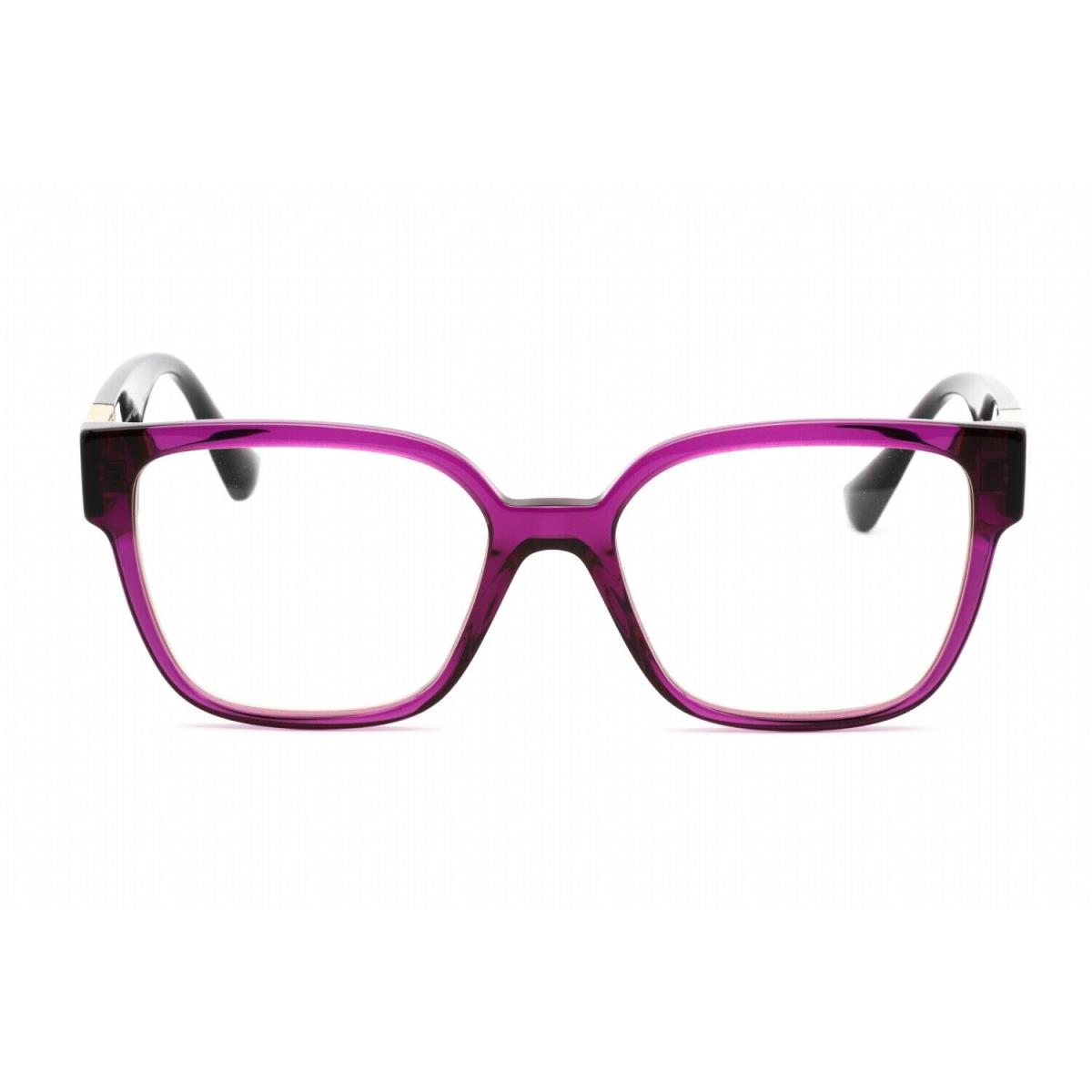 Versace VE3329B-5384-54 Eyeglasses Size 54mm 17mm 145mm Plum Women