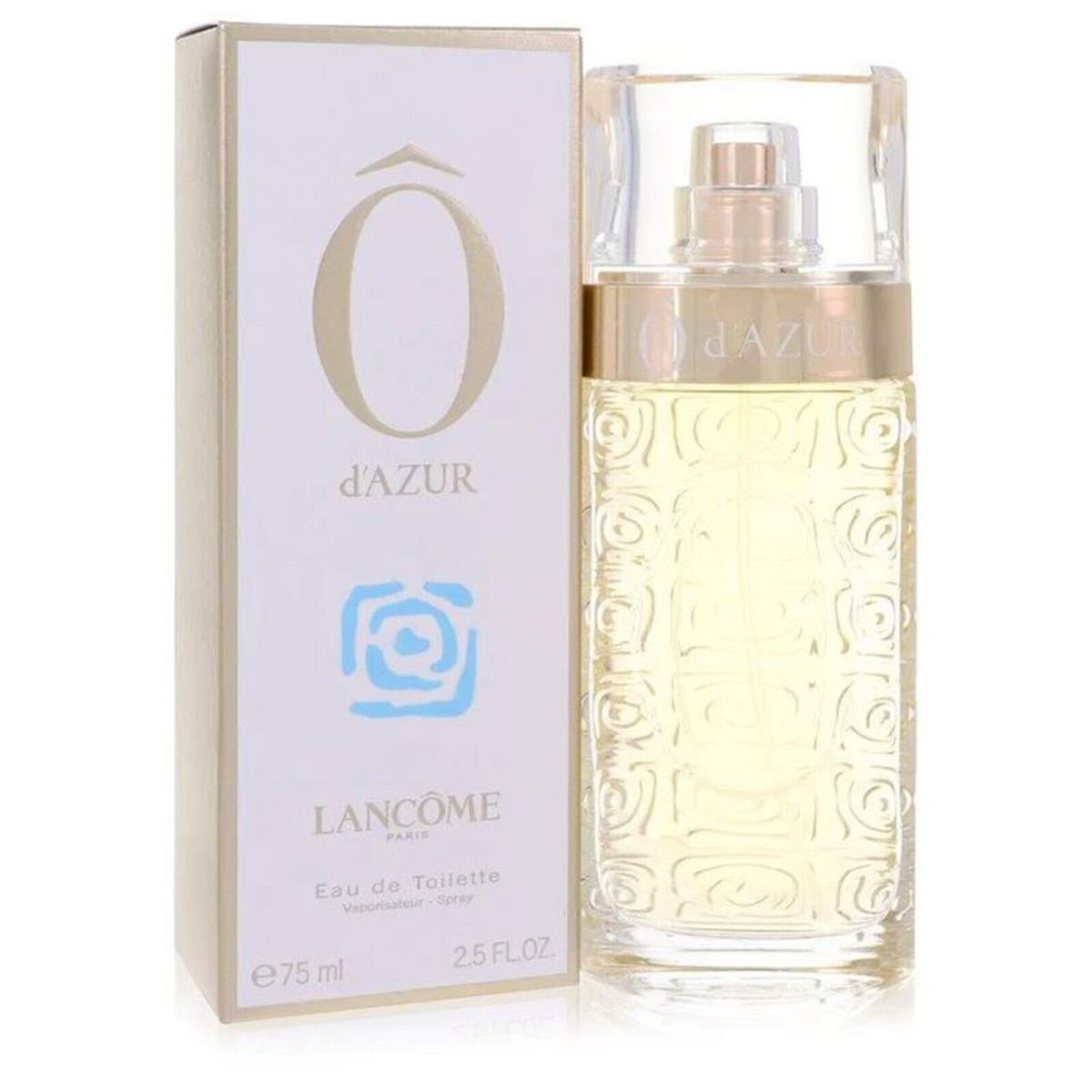 O D`azur Perfume by Lancome Women Fragrance Eau De Toilette Spray 2.5 oz Edt