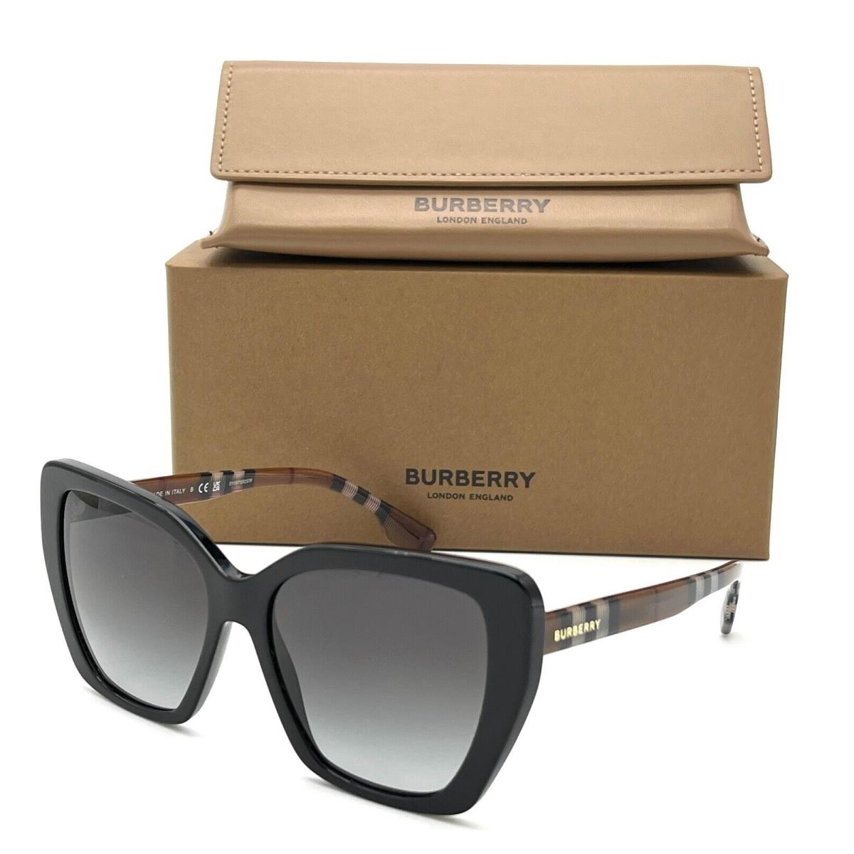 Burberry Tamsin BE4366 40418G / Gray Gradient 55mm Sunglass