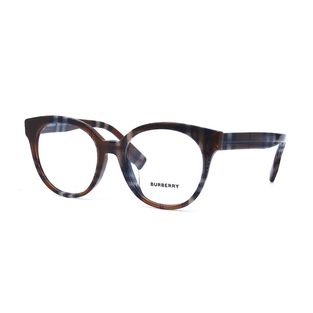 Burberry Jacqueline BE3967F 3967 Check Brown Eyeglasses 51-18-140