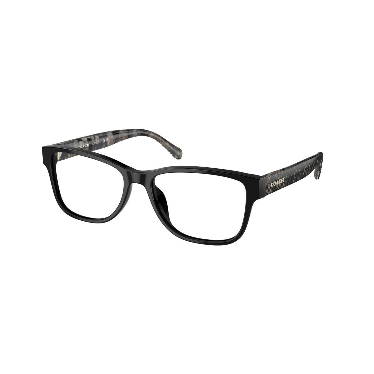 Coach HC6208U 5002 Black Demo Lens 54 mm Women`s Eyeglasses