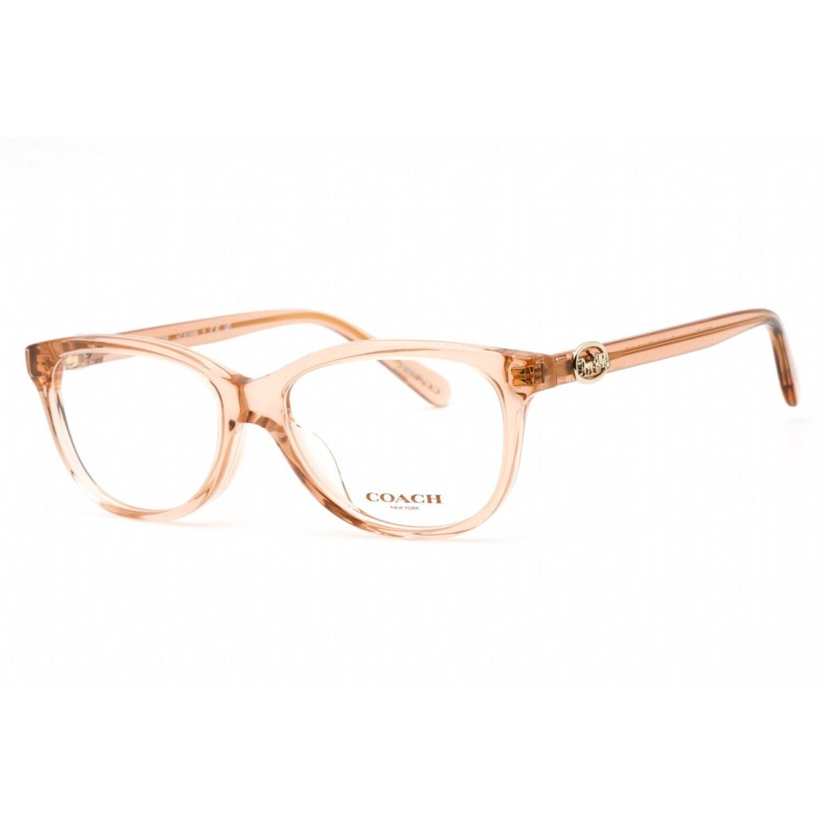 Coach HC6155F-5561-53 Eyeglasses Size 53mm 16mm 140mm Peach Women