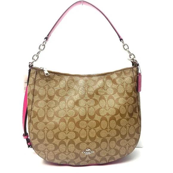 Coach Signature Canvas Elle Hobo F39527