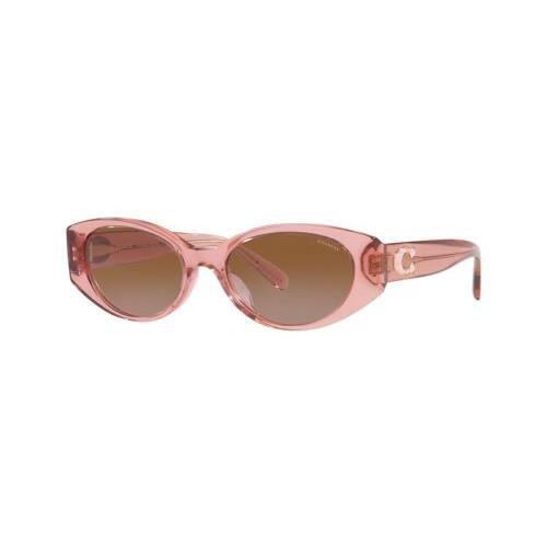 Coach Women`s HC8353U-570513-54 Fashion 54mm Black Sunglasses
