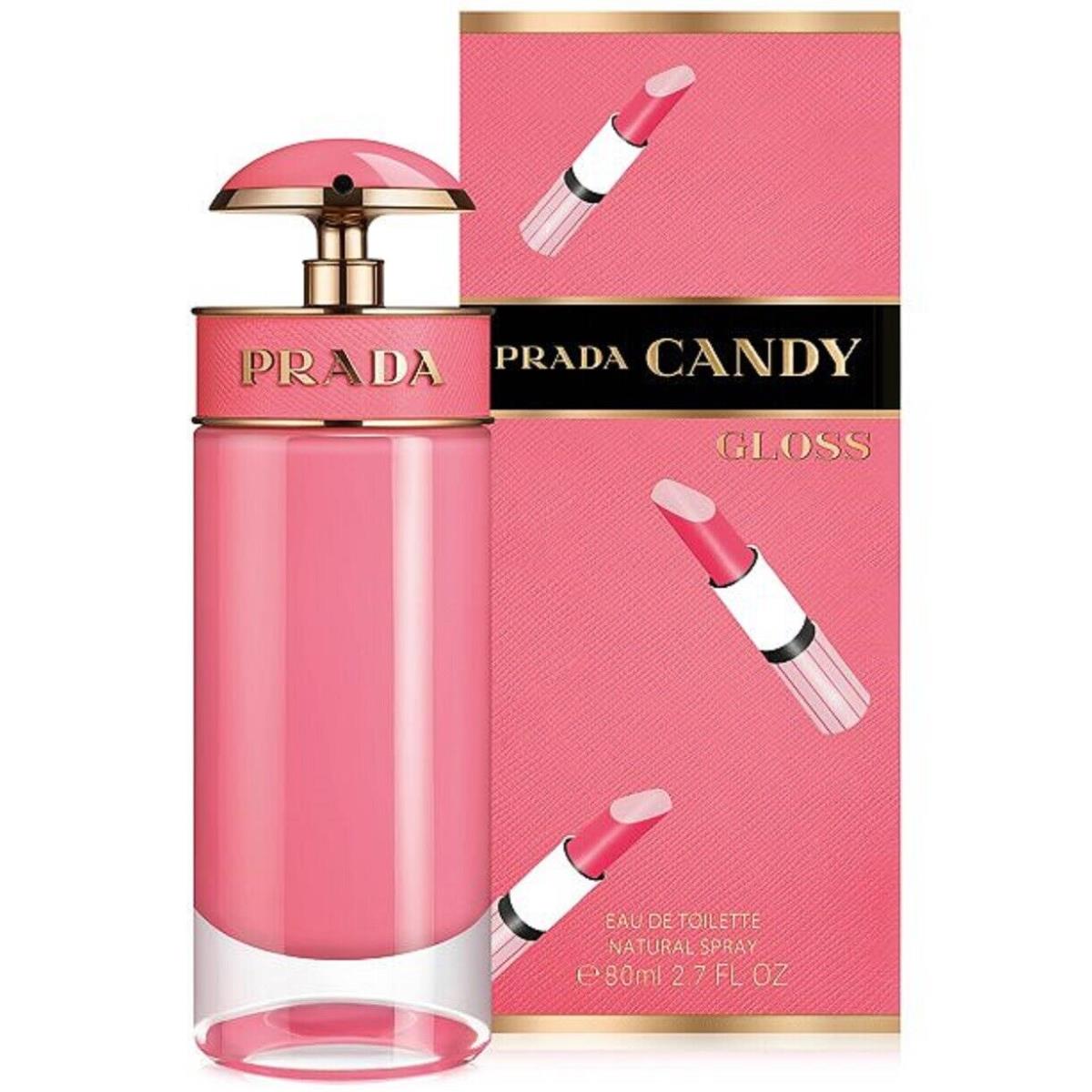 Prada Candy Gloss 2.7 oz / 80 ml Eau de Toilette Edt Women Perfume Spray