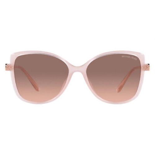 Michael Kors Malta MK2181U Sunglasses Milky Pink Brown Pink Gradient 57mm