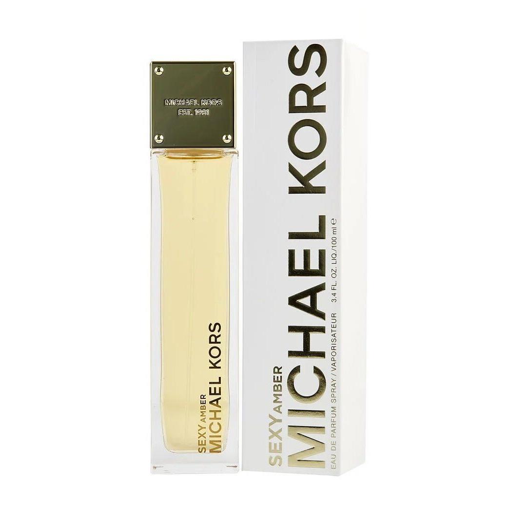 Michael Kors Sexy Amber 3.4 oz Edp Spray Womens Perfume 100 ml