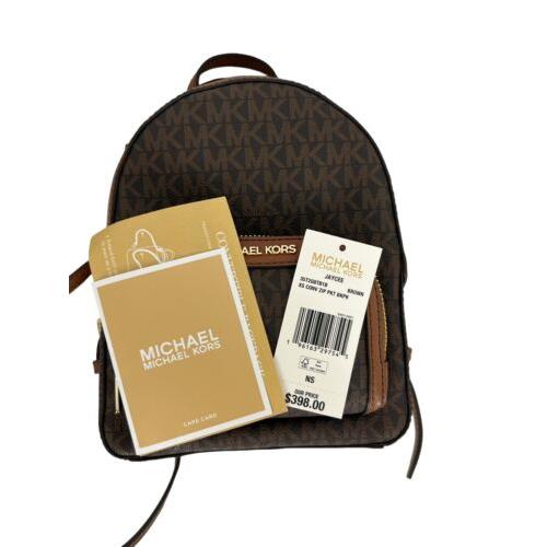 Michael Kors Jaycee Extra Small Convertible Zip Pocket Backpack Bag Vanilla