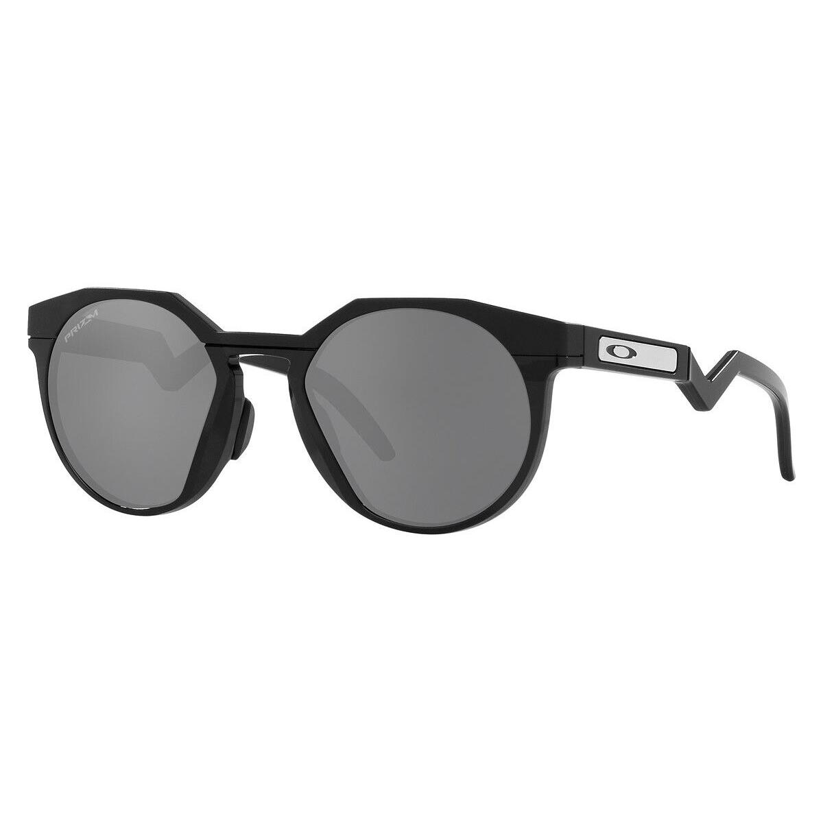 Oakley Hstn A OO9242A Sunglasses Matte Black Prizm Black Mirrored 52mm - Frame: Matte Black / Prizm Black Mirrored, Lens: Prizm Black Mirrored