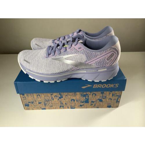 Brooks Ghost 14 Women`s Running Shoes - Purple - Sz 9
